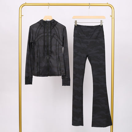 Lulu Df Stand-Up Collar Jacket Short Coat Tight-Fitting Stand-Up Collar Stretch Jacket with Gold Zipper Fitness Yoga Wear