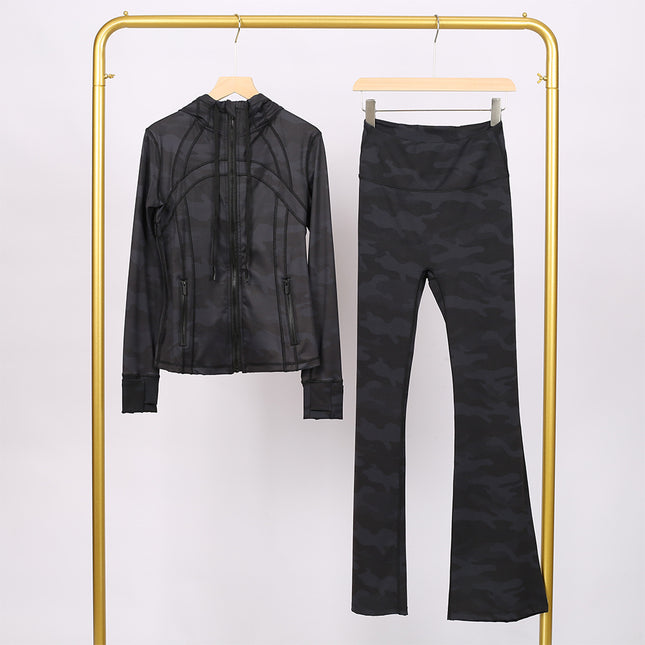 Lulu Df Stand-Up Collar Jacket Short Coat Tight-Fitting Stand-Up Collar Stretch Jacket with Gold Zipper Fitness Yoga Wear