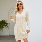 Apricot Long Dress / S