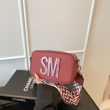 Cross-Border European and American Style Camera Bag 2025 Autumn New Small Square Bag Fashion Retro Women's Texture Single Shoulder Crossbody Bag