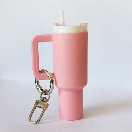 Cross-border New Product Stanley Stanley Keychain Pendant Ice Cup Keychain Can Hold Lipstick Backpack Hanging