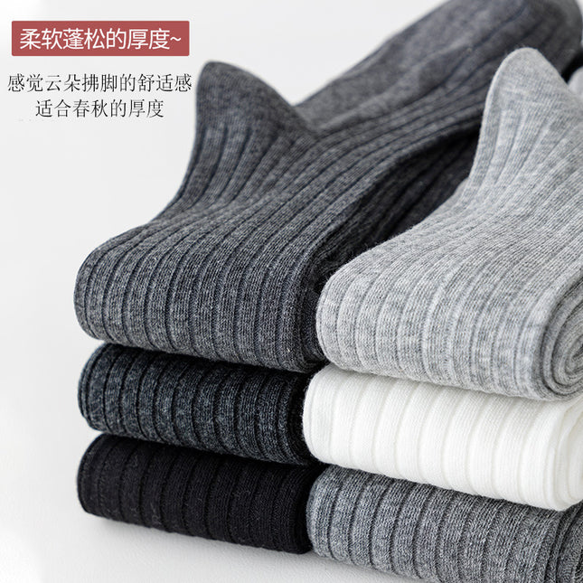 2025 new cotton wide dark gray leggings women's spring and autumn explosions light gray soot color slim pantyhose