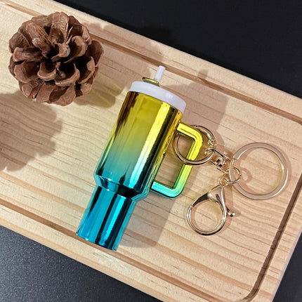 Cross-border New Product Stanley Stanley Keychain Pendant Ice Cup Keychain Can Hold Lipstick Backpack Hanging