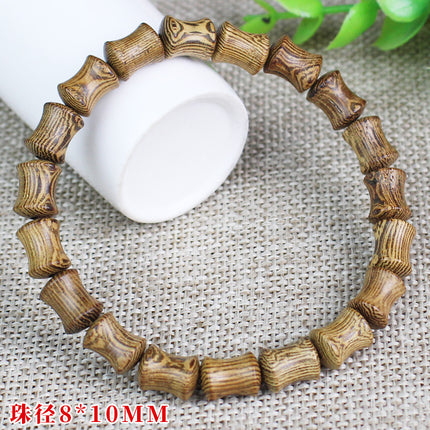 Factory wholesale Wen play wooden beads bracelet 108 beads for men and women lovers jewelry gift chicken wings wooden bracelet