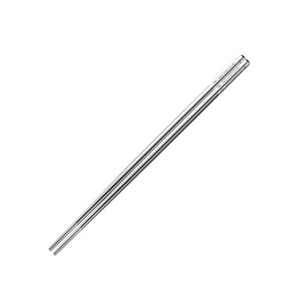 Wholesale Food Grade 316 Stainless Steel Chopsticks Hotel Household Public Chopsticks Non-Slip Square Chopsticks 5 Pairs 10 Pairs Gift Box