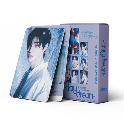 Korean Star 55 Boxed Small Cards Stray (g) I-Dle Ive Ateez Collection Lomo Cards Cross-Border