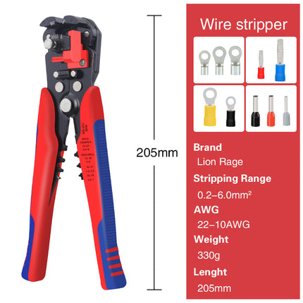 Wholesale Multifunctional Wire Stripping Pliers, Cable Stripping Pliers, Electrician Pliers, Manual Wire Stripping Pliers, High Carbon Steel