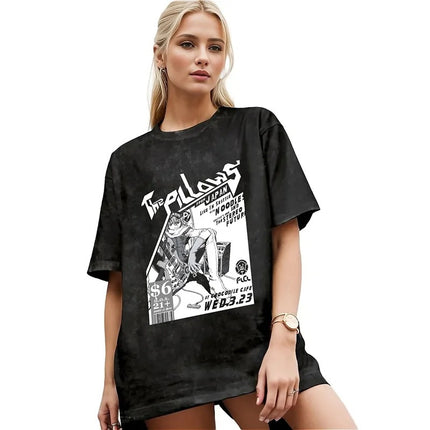 Flcl the Pillows Live Washed t Shirt Mens 15 Essential Y2K R