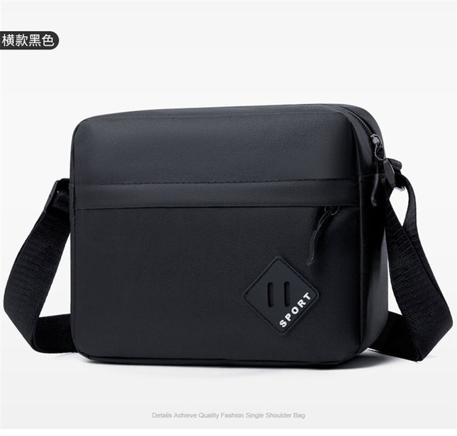 Wholesale Cheap Men's and Women's Shoulder Bag Horizontal and Vertical Small Square Bag Fashionable Simple Walking Crossbody Mobile Phone Coin Wallet