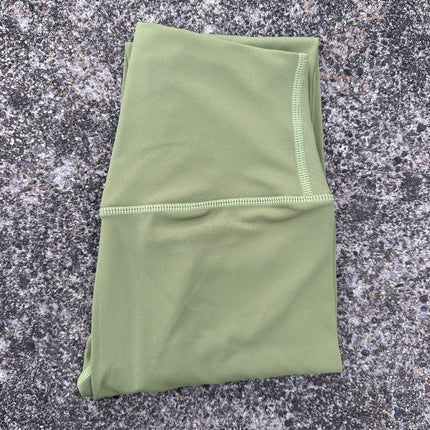 Wholesale High Quality Double-Sided Brushed Women's High-Waisted Yoga Nine-Point Pants Fitness Leggings Yoga Legging