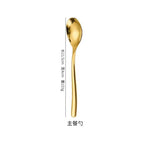 Golden table spoon (304)