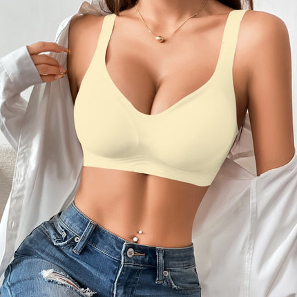 Cross-Border Wireless Bra Temushein Amazon Same Style In-Stock Factory Direct Sale Full Coverage