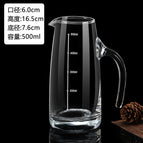 Wine dispenser with handle 500ml/white scale/1 piece