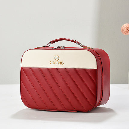 Cosmetic Box Factory Direct Cute Cosmetic Bag Advanced Portable Large Capacity Portable Multifunctional Explosive Storage Bag