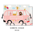 Giraffe driving-rear side