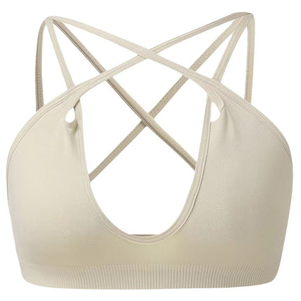 New sports underwear multiple wearing methods French seamless big backless underwear thin U-shaped beauty back bra