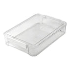 Large pet transparent handle storage box