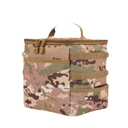 Kitchen Utensil Bag Large Set Storage Bag Camping Cookware Portable Handbag Folding Backpack Large Capacity
