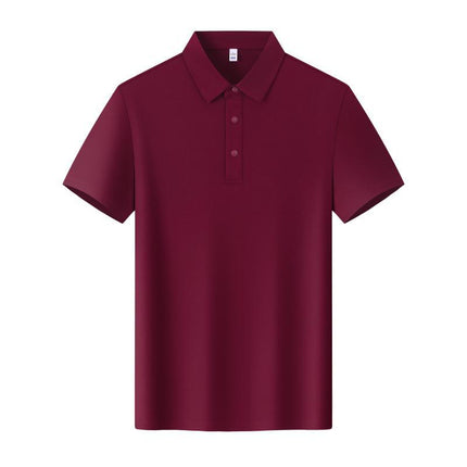 Summer Short-Sleeved Polo Shirt Work Clothes Custom T-Shirt Printed Logo Company Corporate Group Clothing Embroider Classy Business t
