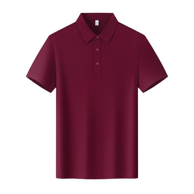 Summer Short-Sleeved Polo Shirt Work Clothes Custom T-Shirt Printed Logo Company Corporate Group Clothing Embroider Classy Business t