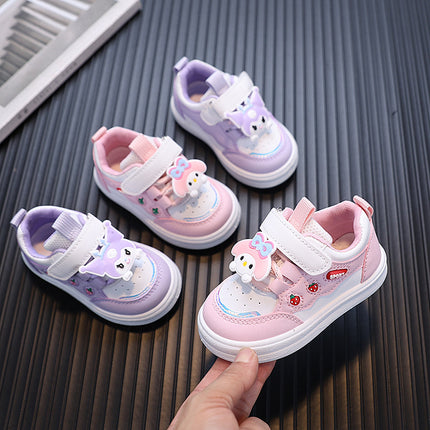 Children's board shoes 2025 spring and autumn girls sneaker 0-1-5 years old toddler shoes breathable non-slip baby shoes