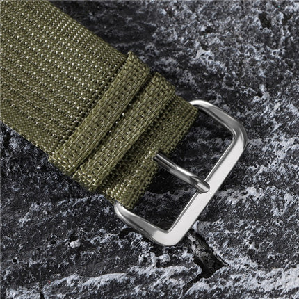 New thin NATO nylon strap fits Huawei Seiko No.5 water ghost a canvas watch strap 20/22mm