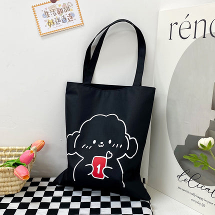 Factory wholesale 2023 new large capacity ladies shoulder handbag Oxford cloth gift bag cartoon cute