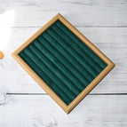 [yellow wood grain] 9 intestinal midget dark green