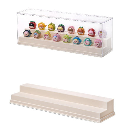 Cute Display Box Blind Box Display Rack Storage Small Ornaments Hand-Made Display Cabinet Acrylic Transparent Dust-Proof Storage Box