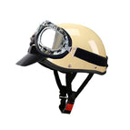 free size 55-62 head circumference / 3C khaki brim transparent goggles