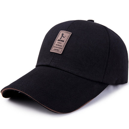 Four Seasons New Versatile Baseball Cap Deep Crown Wide Brim Polyester Cotton Peaked Cap Women's Face-Slimming Sun Protection Hat Sunshade Hat