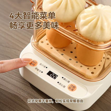 Mini Egg Boiler 2024 New Arrival Regular One-person Egg Steamer Automatic Power-off Household Small Smart