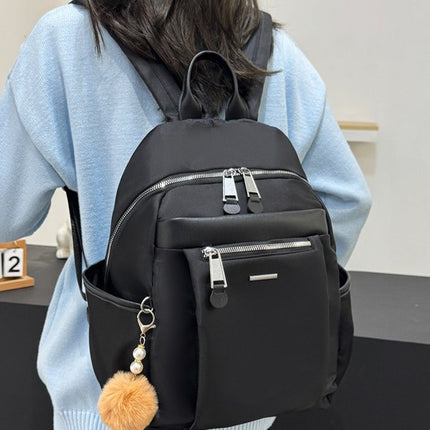 Cross-border Backpack New Travel Lightweight Bag Western Style Women's Travel Oxford Cloth Backpack Student Schoolbag
