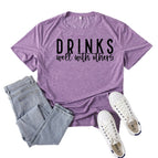 Purple (black font) / S