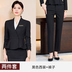 Black suit + b25 black pants / S