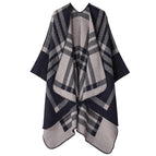 Striped Check-Navy / 160-135cm