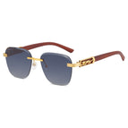 gold frame gray sheet
