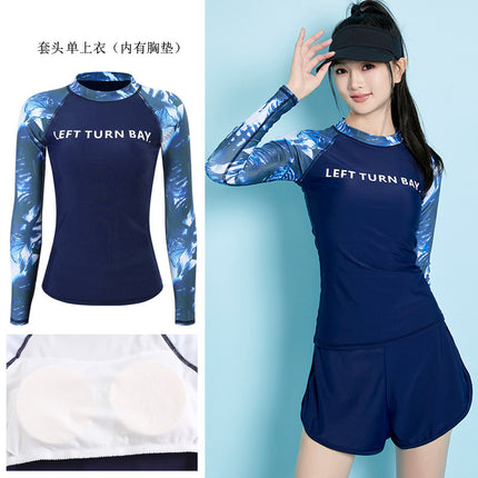Swimsuit Women's Conservative Split 2025 New Hot Style High-end Slim Belly Covering Swimming Pool Professional Hot Spring Swimsuit