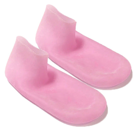 Heel Protective Cover Soft Silicone Foot Cover Socks Anti-Dry Cracked Heel Foot Mask Cover Moisturizing Foot Protection Anti-Crack Socks for Women