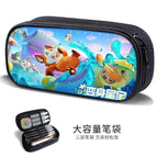 Waterproof-scratch-proof-non-fading-large-capacity three-layer pencil case / B44174