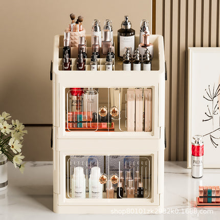 Desktop Dresser Storage Box Office Desk Storage Rack Student Dormitory Stationery Cosmetics Storage Box