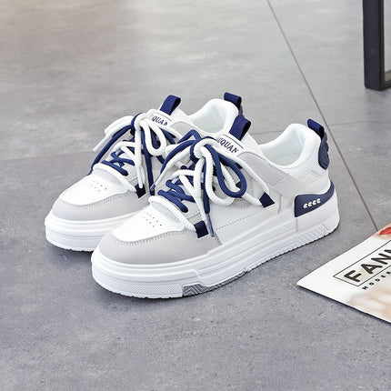 White Sneakers for Women, 2026 New Spring Model, Thick-Soled Sports Casual Shoes, Soft and Comfortable, Versatile for Students, K1316