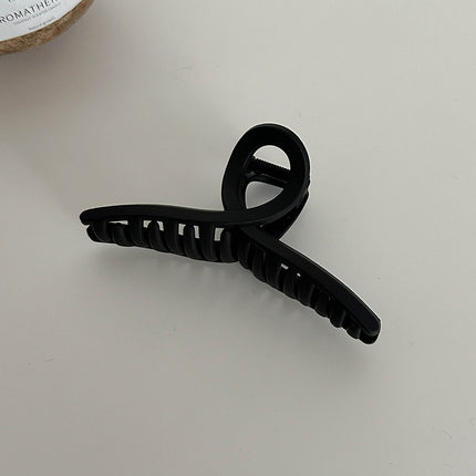 Large Grab Clip Black Simple Hair Clip Large Hair Clip Headwear Head Hair Shark Clip Hair Multi-Hair Accessories