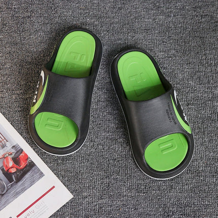 Extra Large Size Slippers for Men in Summer Indoor and Outdoor Home Household Bathroom Bath Non-Slip Plus Fat Plus Large Sandals Summer Slippers
