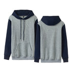Gray with navy blue / XXS