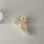 11cm_bowknot milky white gripper