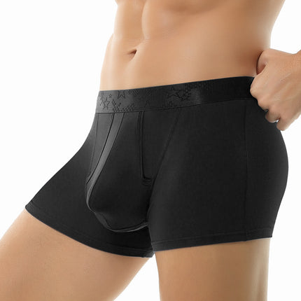 Bullet-type Separate Underwear Men's Ice Silk Scrotum Shearer Men's Boxer Pants Thin Breathable Underwear Men's Boxer Pants