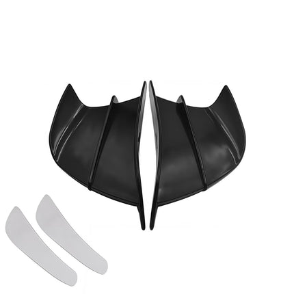 Motorcycle Modification Parts Suitable for Yamaha Universal Carbon Fiber Fixed Wing Aerodynamic Wing Deflector Side Wind Knife