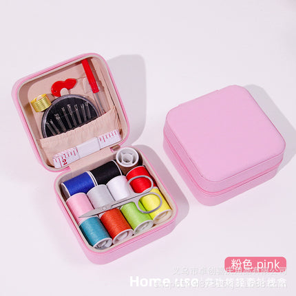 High-grade antique household manual sewing box sewing bag sewing bag sewing a generation of hair sewing box needle portable sewing box