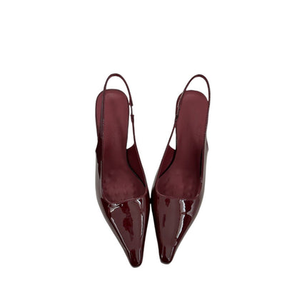 European and American New Fashion Gannon Figure Stiletto Heel Shoes Women's Sandals with Baotou